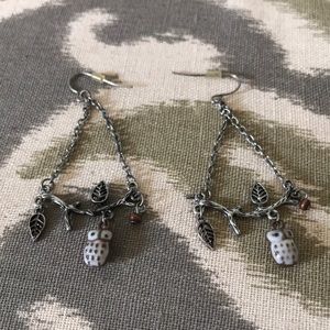 Owl earrings
